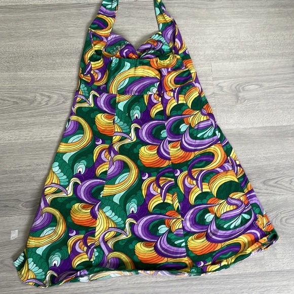 Retro Halter Summer dress - Picture 3 of 5